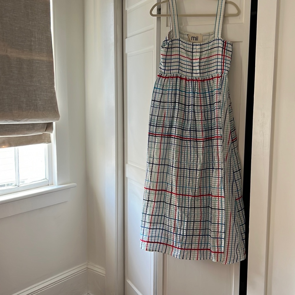 Plaid dress